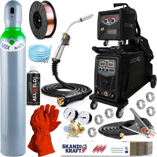 Spawarka Migomat Spartus EasyMIG 420 H - 420 A 4x4 - Zestaw #1 AK