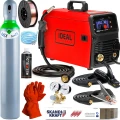 Spawarka Ideal Praktik MIG 201 Synergic LED - Zestaw 1ak