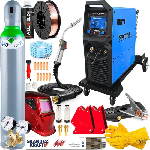 Spawarka Migomat Sherman DIGIMIG 350 COMBO LCD - Zestaw #2