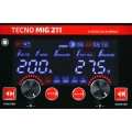 Spawarka Ideal Tecno Mig 211 S-Pulse - Ekran