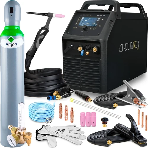 Spawarka Spartus ProTIG 325P AC DC z Uchwytem SPP 26 - 4m - Zestaw #1