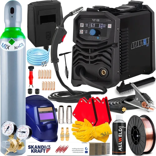 Spawarka Migomat Spartus Easy MIG 130 - bezgazowy z Synergią - Zestaw #3