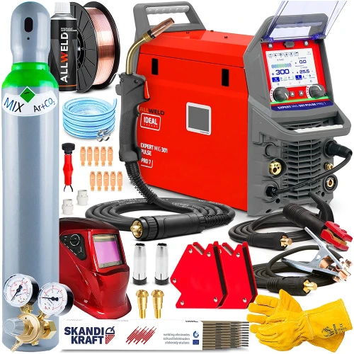 Spawarka Migomat Ideal Expert MIG 301 Puls Pro 7 - Zestaw #2
