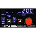 Spawarka Ideal Praktik TIG 202 DC Pulse LED - Panel Sterowania