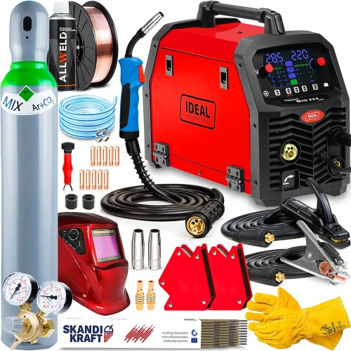 Spawarka Migomat Ideal Tecno MIG 224 Synergic LED 4x4 - Zestaw #2