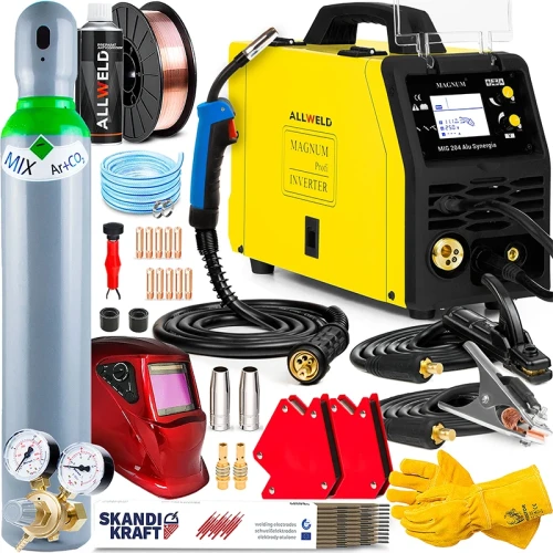 Spawarka Migomat MIG MAG Magnum 204 Alu Synergia 200 A Zestaw #2