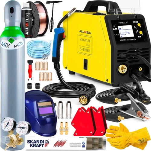 Spawarka Migomat Magnum 204 Alu Synergia MIG MAG 200 A Zestaw #3