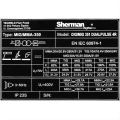 Spawarka Sherman 351 Digimig Dual Pulse Synergia - Tabliczka Znamionowa