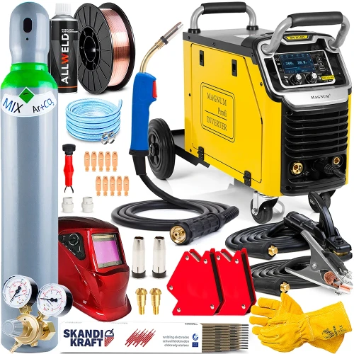 Spawarka Migomat Magnum MIG 221 DPS 4x4 - 15 KG - Zestaw #2