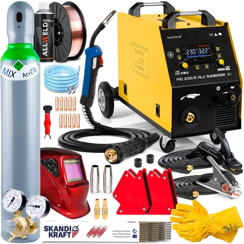 Spawarka Migomat Magnum MIG 230 / 2  Alu Synergia 230 V lub 400 V - Zestaw #2