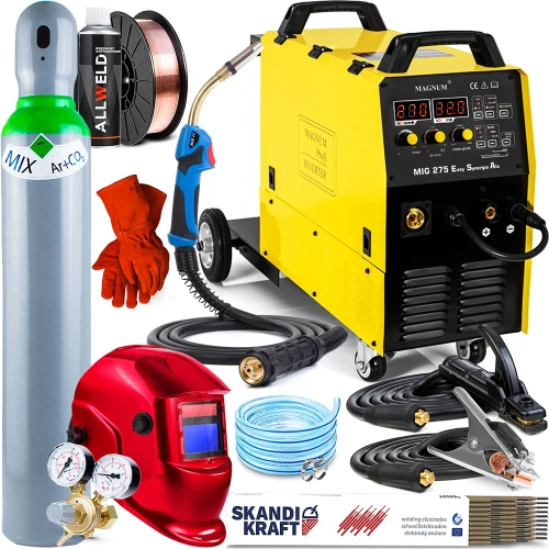 Spawarka Migomat Magnum 275 Easy Synergia Alu 4x4 MIG/MAG - Zestaw #2 AK