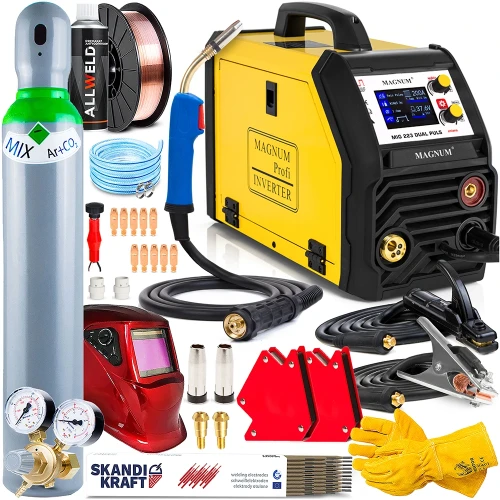 Spawarka Migomat Magnum Mig 223 Dual Puls LCD Synergia 200A - Zestaw #2