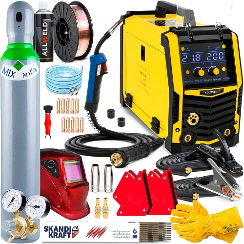 Spawarka Migomat Magnum MIG 217 Alu Puls Synergia - Zestaw #2