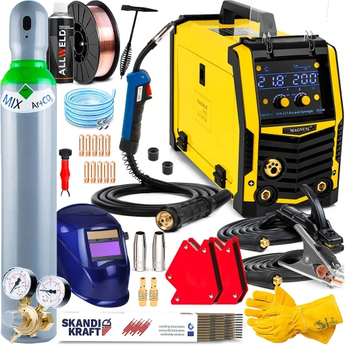 Spawarka Migomat Magnum MIG 217 Alu Puls Synergia - Zestaw #3
