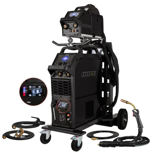 Spawarka Spartus ProMIG 5000 - 400V 500A - MIG/MAG, TIG DC Lift, MMA - Pakiet SPP501