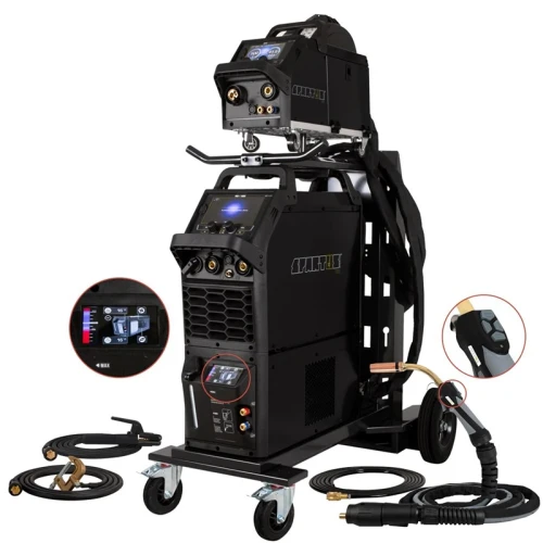 Spawarka Spartus ProMIG 5000 - 400V 500A - MIG/MAG, TIG DC Lift, MMA - Pakiet MIG 501 4B