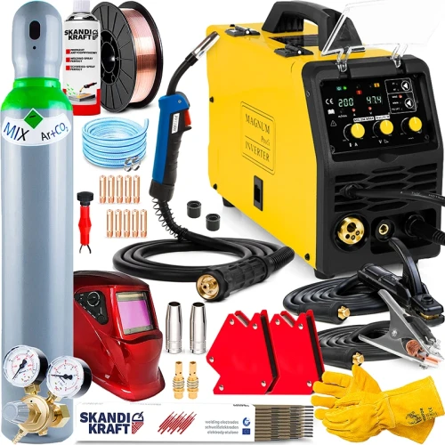 Spawarka Migomat Magnum MIG 204 MMA TIG Lift Lutospawanie - Zestaw #2
