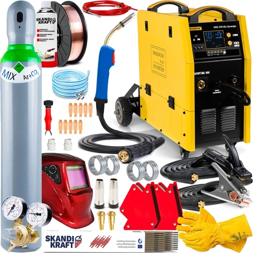 Spawarka Migomat Magnum MIG 339 Alu Synergia 4x4 - Zestaw #2