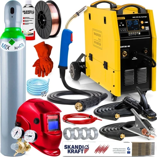 Spawarka Migomat Magnum MIG 339 Alu Synergia 4x4 - Zestaw #2 AK