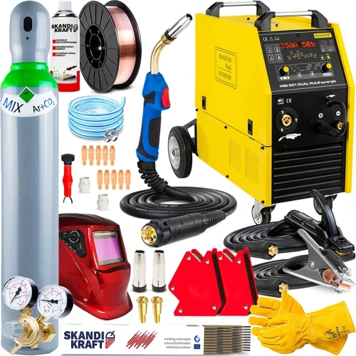 Spawarka Migomat Magnum MIG 351 Dual Puls Synergia TIG Lift - Zestaw #2
