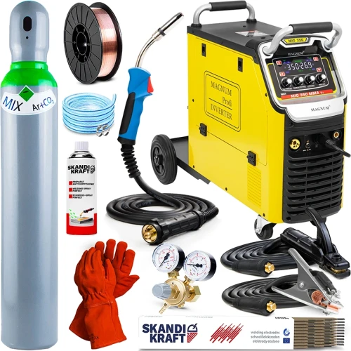 Spawarka Migomat Magnum MIG MAG 350 MMA V2 - Zestaw #1 AK
