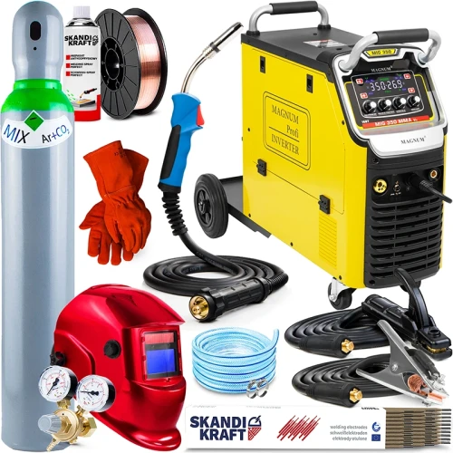 Spawarka Migomat Magnum MIG MAG 350 MMA V2 - Zestaw #2 AK