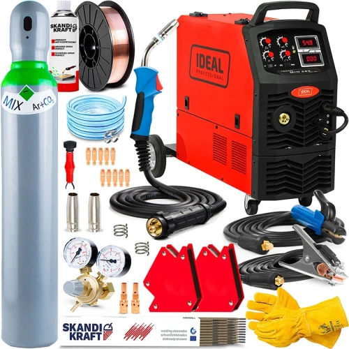 Spawarka Migomat Ideal TECNO MIG 280 4x4 DIGITAL MMA - Zestaw #1