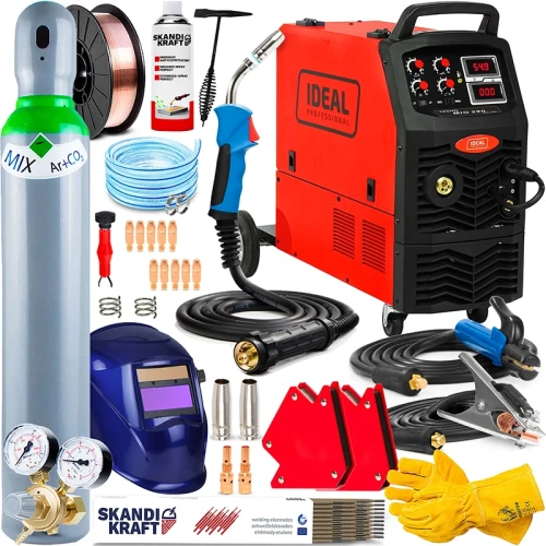 Spawarka Migomat Ideal TECNO MIG 280 4x4 DIGITAL MMA - Zestaw #3