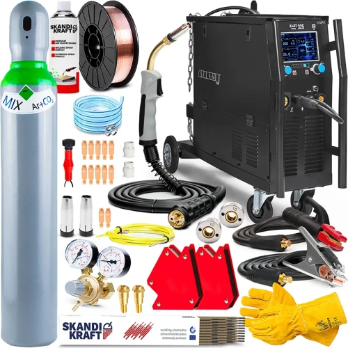 Spawarka Migomat Spartus 325 Synergia LCD MIG MAG MMA - Zestaw #1