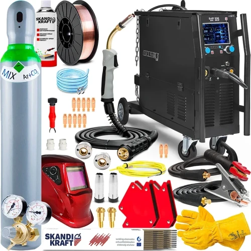 Spawarka Migomat Spartus 325 Synergia LCD MIG MAG MMA - Zestaw #2