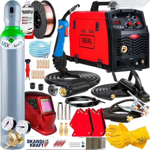 Spawarka Migomat Ideal Praktik MIG 211 MMA - Zestaw #2