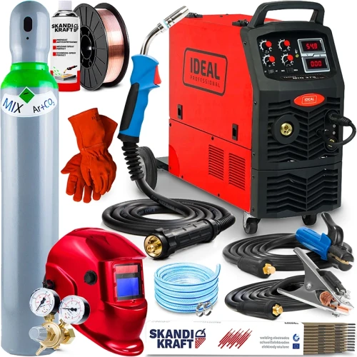 Spawarka Migomat Ideal Tecno MIG 370 4X4 DIGITAL MIG Zestaw #2 AK