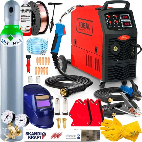 Spawarka Migomat Ideal TECNO MIG 370 4X4 DIGITAL - Zestaw #3