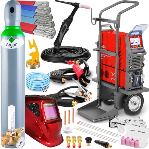 Spawarka Ideal EXPERT TIG 230 ACDC PFC PULSE Pro 5 LCD W z Chłodnicą - Zestaw #3
