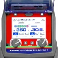 Spawarka Ideal Expert MIG 380W Pulse Pro 7 LCD - Panel Sterowania