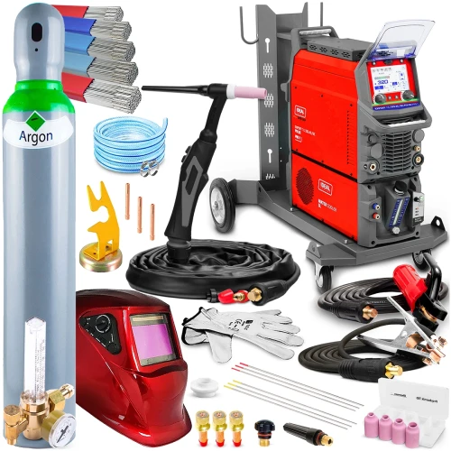 Spawarka Ideal EXPERT TIG 322 AC/DC PULSE LCD Pro 7 - Zestaw #3