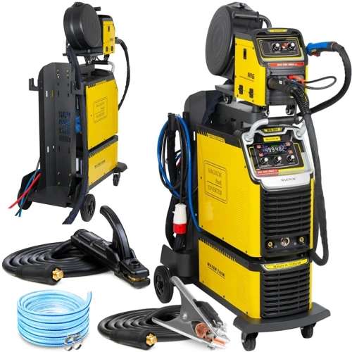 Spawarka Migomat Magnum MIG 500 MMA V2 z Chłodnicą Na Kołach