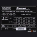Spawarka Sherman DigiTIG 200 LCD AC DC - Tabliczka Znamionowa