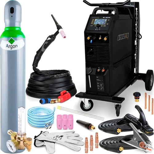 Spawarka TIG AC DC Spartus PROTIG 401 W z Chłodnicą Puls HF 400 A IGBT - Zestaw #1