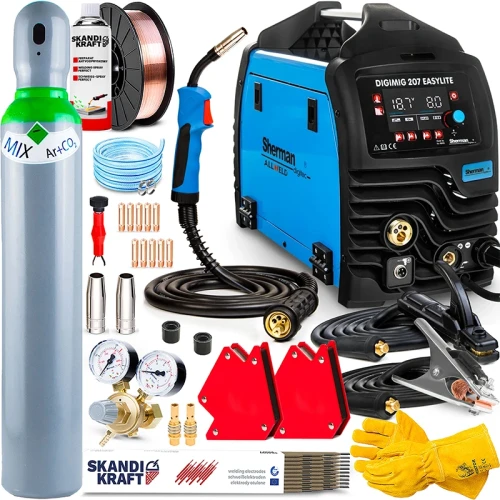 Spawarka Migomat Sherman Digimig 207 EASYLITE - TIG LIFT - Zestaw #1