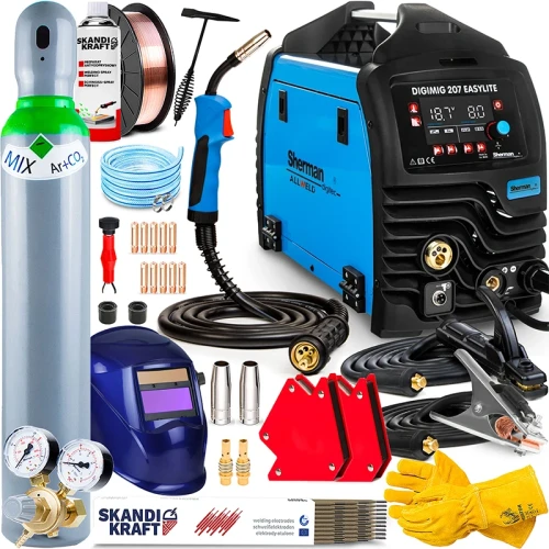 Spawarka Migomat Sherman Digimig 207 EASYLITE - TIG LIFT - Zestaw #3