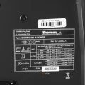 Spawarka Sherman Digimig 202 M-Power - Tabliczka Znamionowa