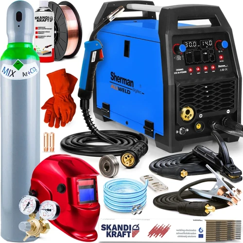 Spawarka Migomat Sherman Digimig 202 M-Power - Zestaw #2 AK