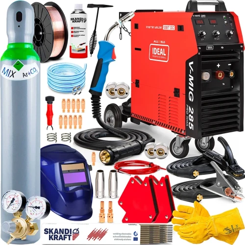 Spawarka Migomat Ideal V-MIG 285 4x4 DIGITAL MMA - Zestaw #3