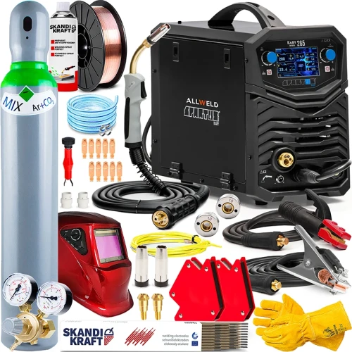 Spawarka Migomat Spartus Easy MIG 265 Synergia LCD IGBT - Zestaw #2