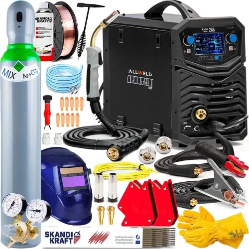 Spawarka Migomat Spartus Easy MIG 265 Synergia LCD IGBT - Zestaw #3