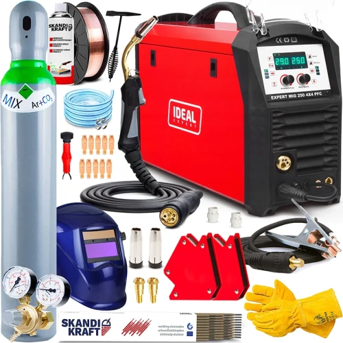 Spawarka Migomat Ideal Expert MIG 250 PFC Synergia - Zestaw #3