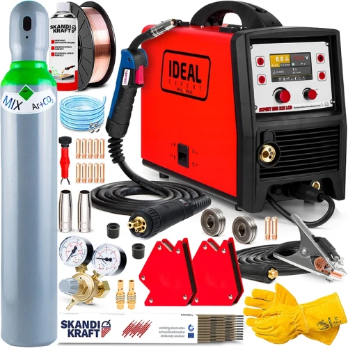 Spawarka Migomat Ideal Expert MIG 215 LCD Synergia - Zestaw #1