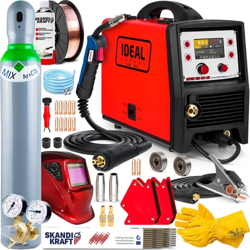 Spawarka Migomat Ideal Expert MIG 215 LCD Synergia - Zestaw #2