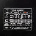 Spawarka Ideal TecnoMIG 255 - Tabliczka Znamionowa